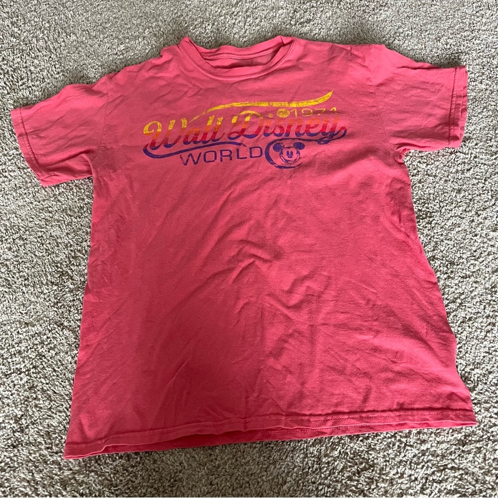Walt Disney World retro lettering graphic T-shirt